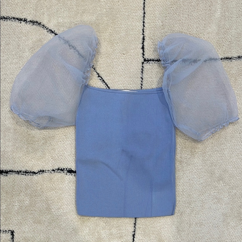 Zara Puff Sleeve Top